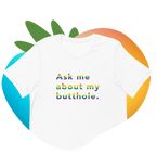 TUSHY Rainbow Butthole T-shirt