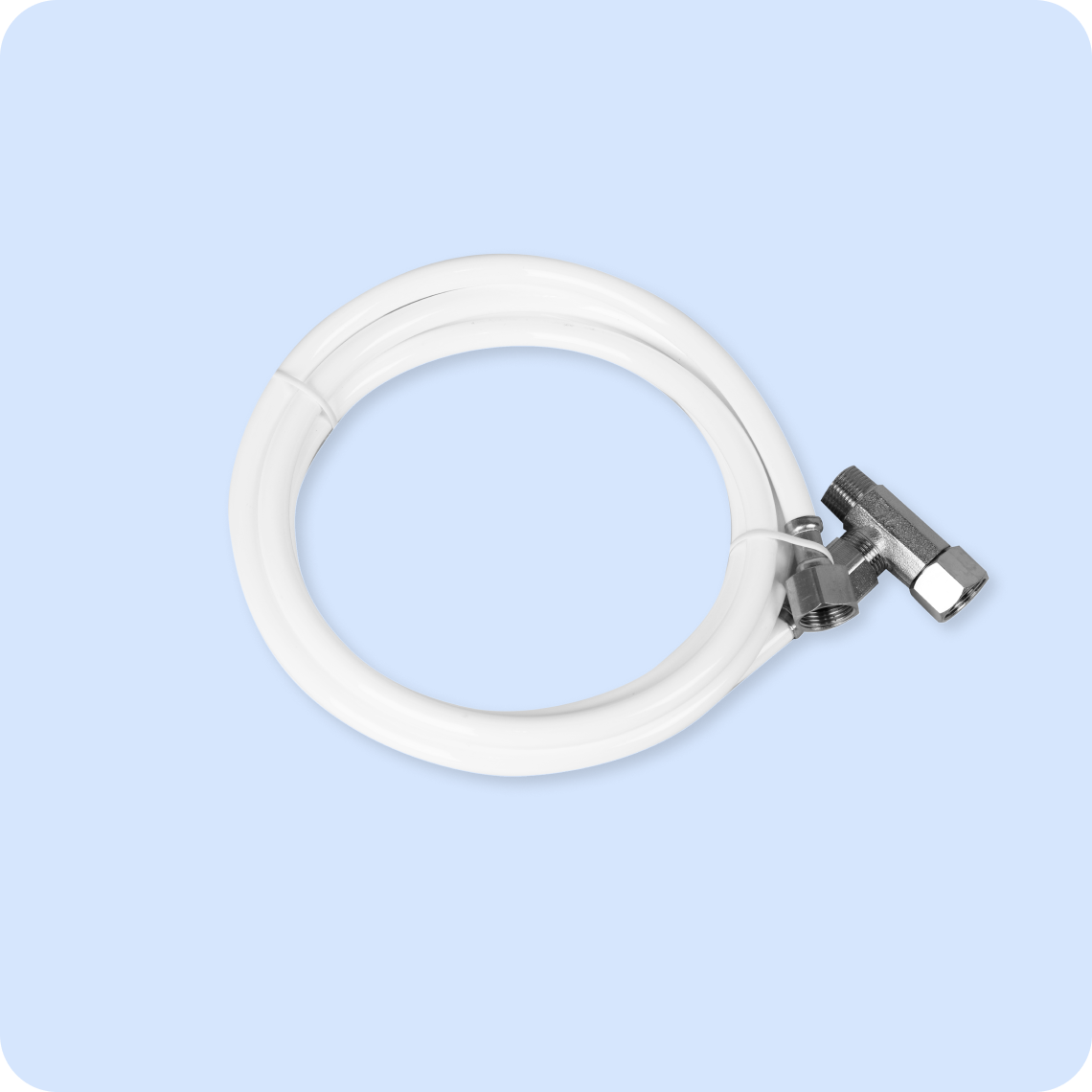 6' Polyurethane Tube with 3/8" Brass Mini Adapter for Oasis