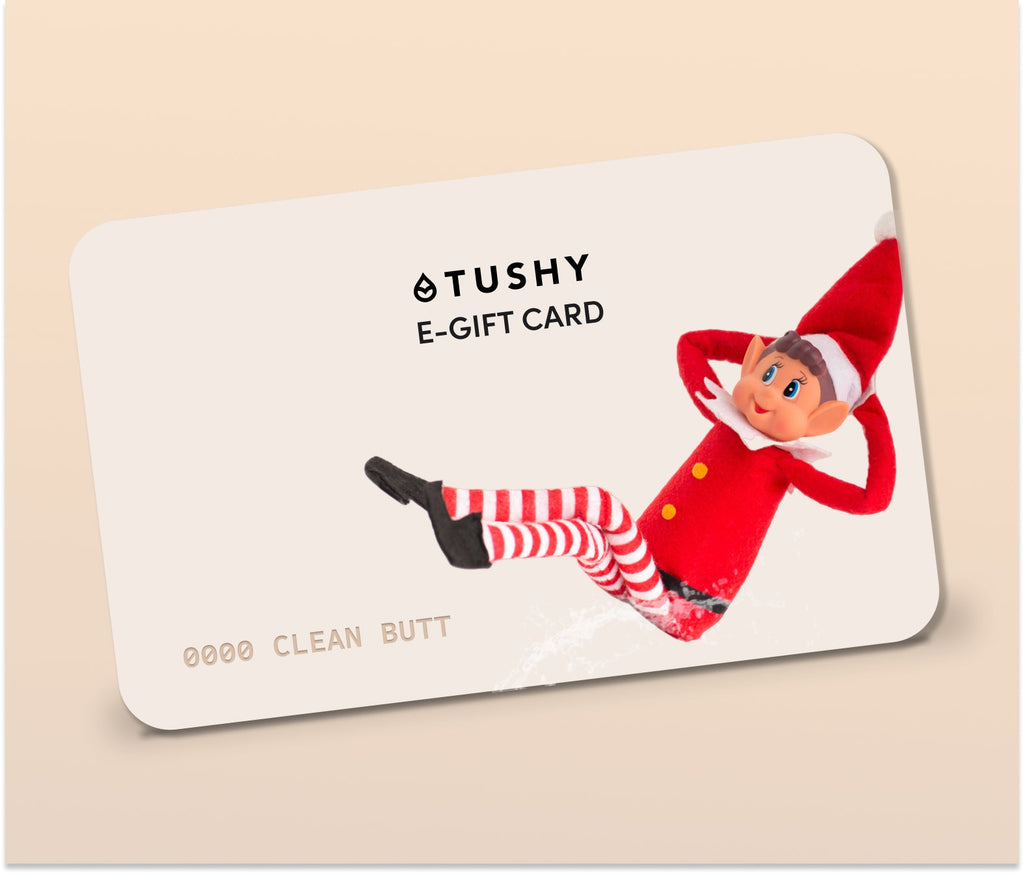 TUSHY Holiday E-Gift Cards
