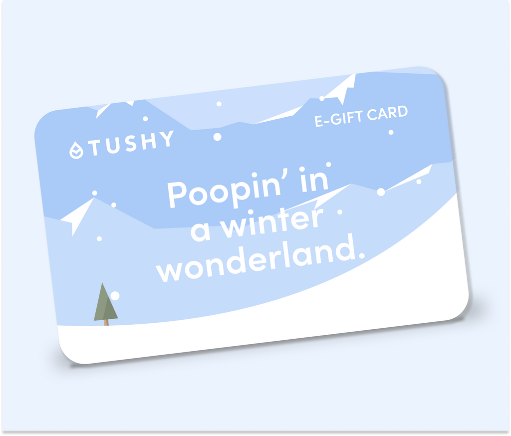 TUSHY Holiday E-Gift Cards