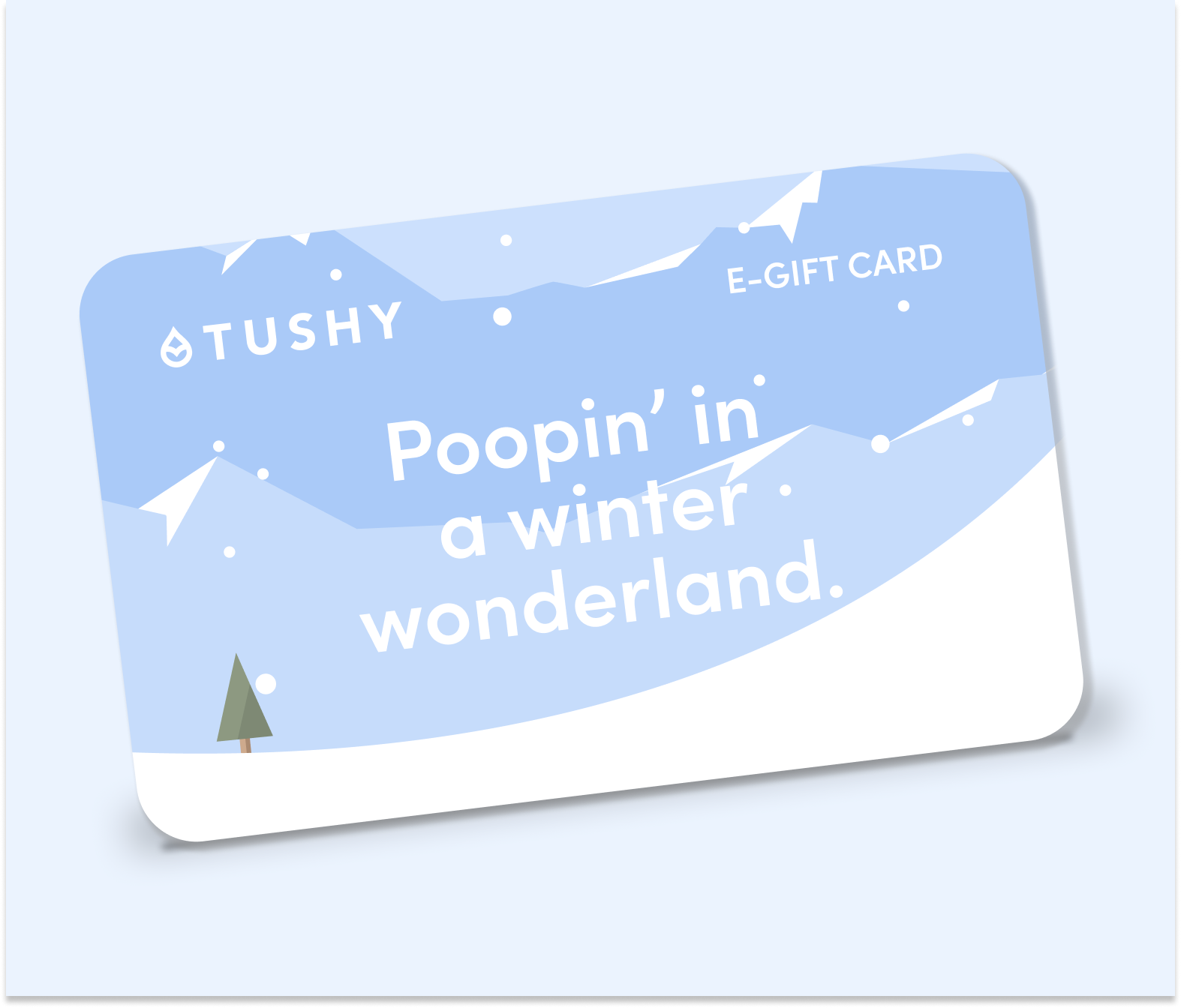 TUSHY Holiday E-Gift Cards