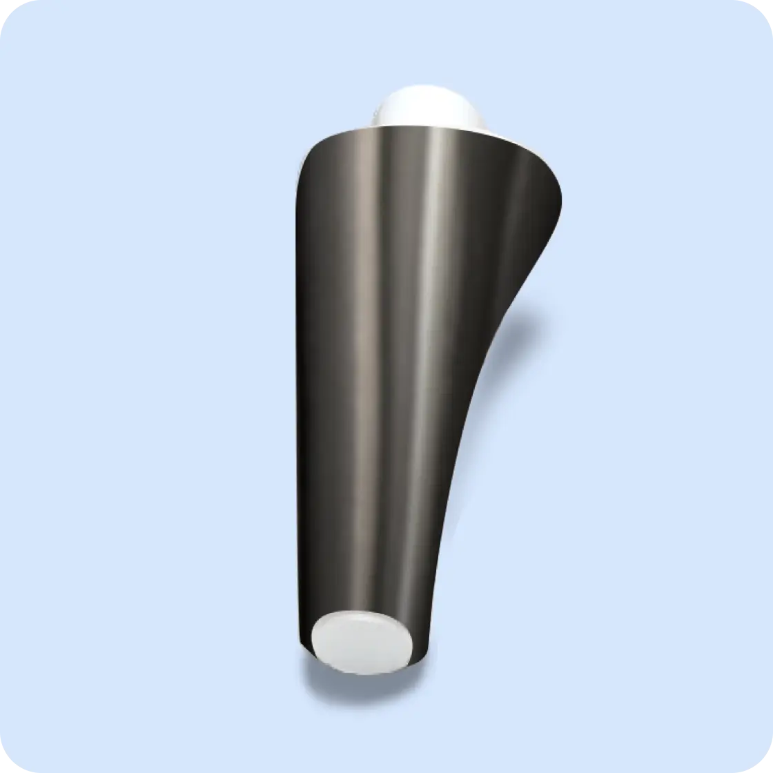 Original Brushed Nickel Front Left Leg 1