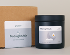 Midnight Ash Bathroom Candle