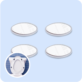 Universal Toilet Seat Bumpers