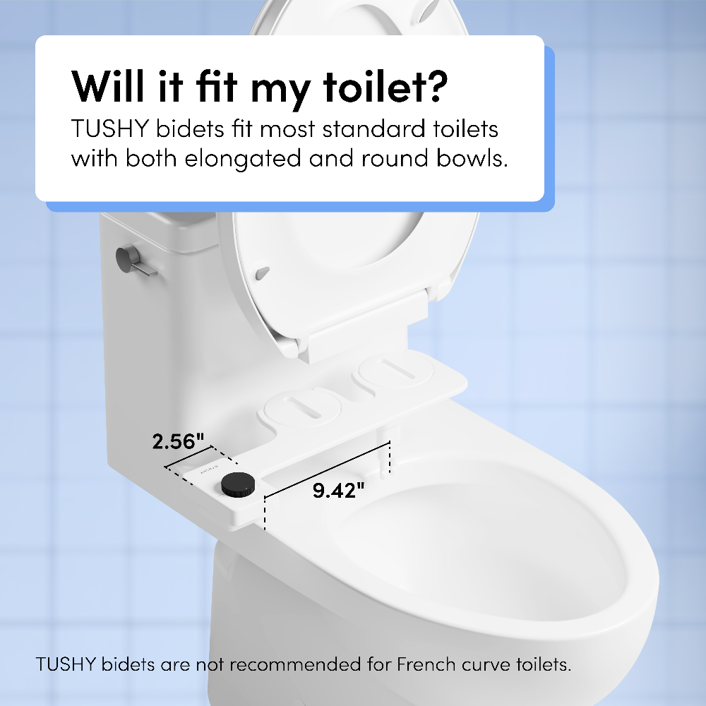 TUSHY Non-Electric Dual Nozzle Bidet Attachment (Lowe's Dropship)