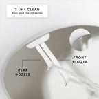 TUSHY Wave+ Non-Electric Bidet Seat with Pre-Spray (Lowe's Dropship)