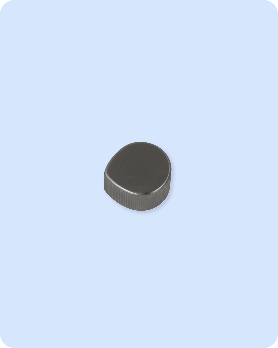 Oasis Temperature Knob - Brushed Platinum