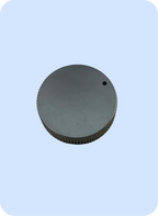 Matte Silver Pressure Knob for Fresh